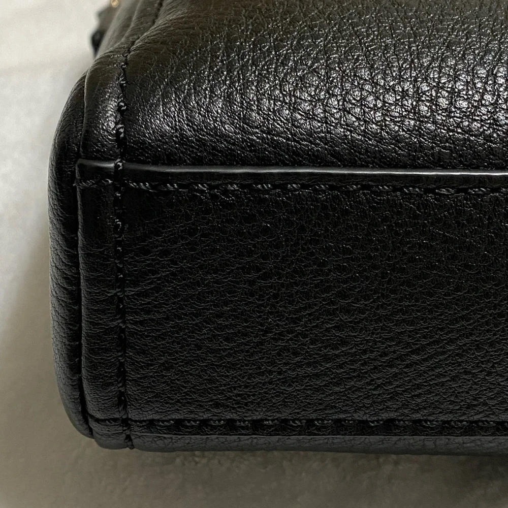 Small Kate Spade Black Pebbled Leather Crossbody Bag - Picture 12 of 14